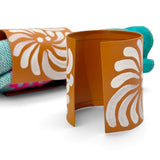 Traditional Hand Painted Metal Napkin Ring