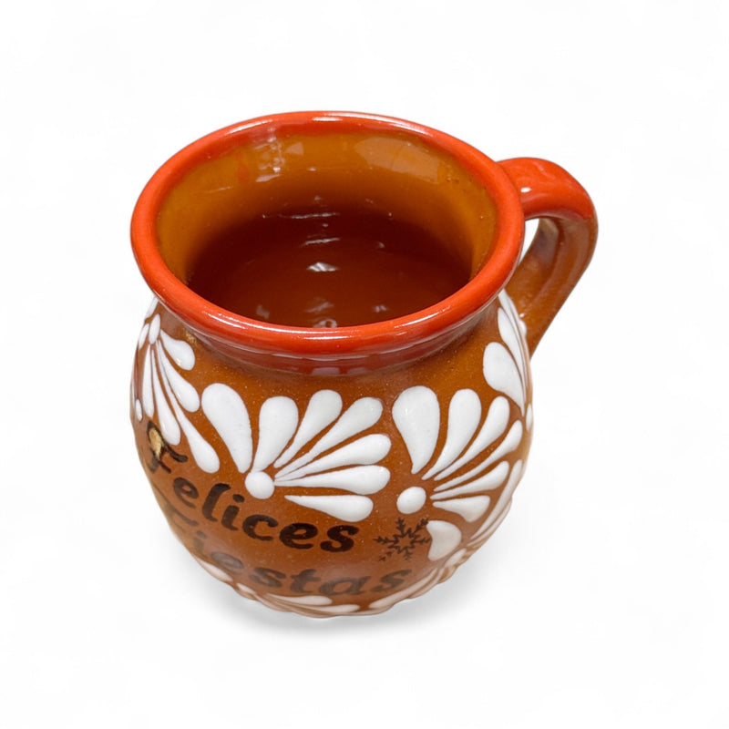 Felices Fiestas Engobe Mug