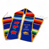 Graduation Serape Stole (Roses) - Multiple Colors