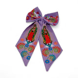 Virgen Embroidered Bows