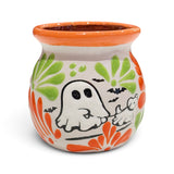 Orange and Green Dog Trick or Treating Mug