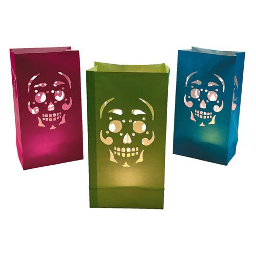 Day of the Dead Luminary Bags