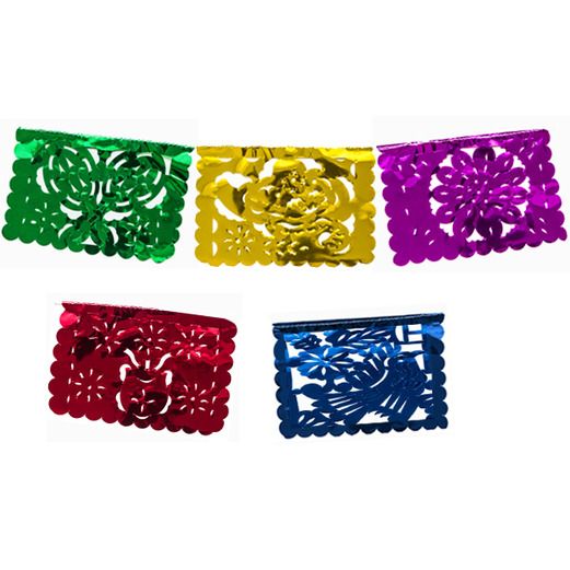 Metallic Mini Papel Picado