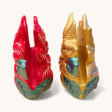 Ceramic Poinsettia Napkin Holder