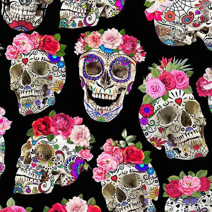 F2188 Sugar Skull Crowns