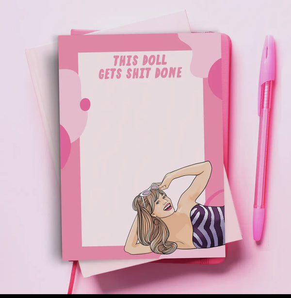 Barbie Notepad