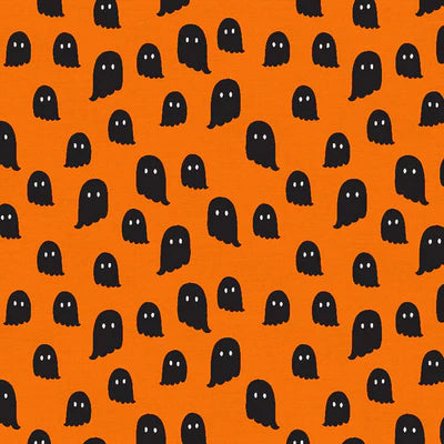 Halloween Night Ghost Orange- FQ