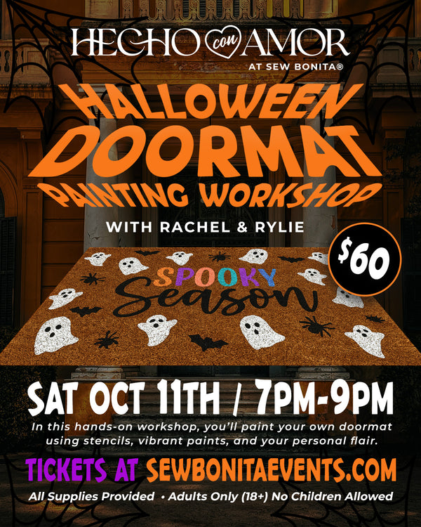 October 11th, 2025 / Halloween Doormat Painting Workshop