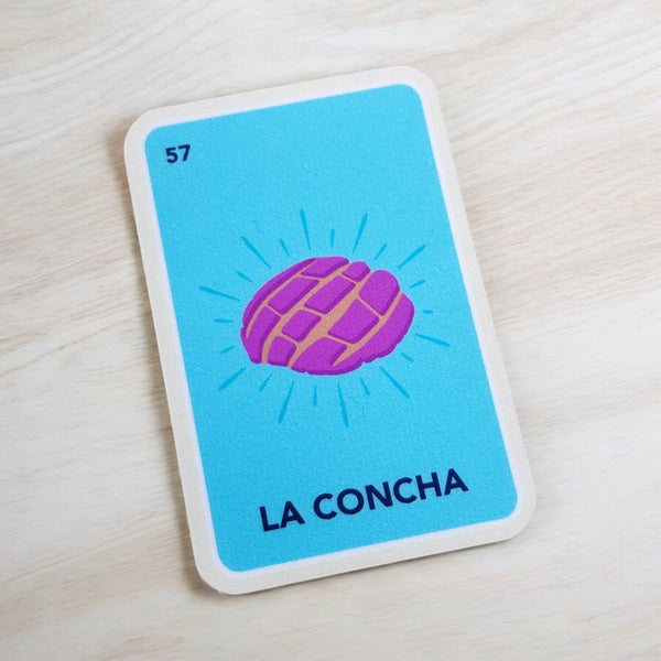 La Concha Sticker at Sew Bonita in Corpus Christi, TX.