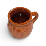 Burnt Orange Engobe Mug