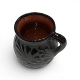 Matte Black Engobe Mug