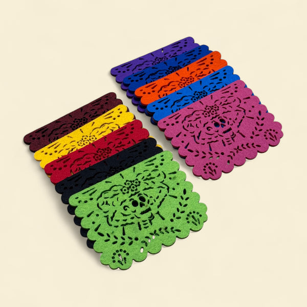 Felt Catrina Calavera Coasters