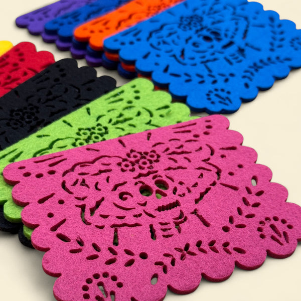 Felt Catrina Calavera Coasters
