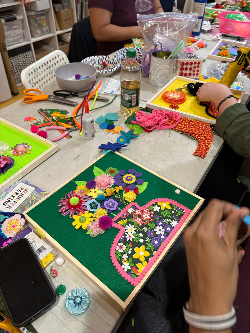 June 21, 2025 / 6:30pm-8:30pm - Framed Floral Art Workshop