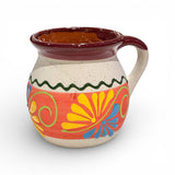 Maroon Swirl Engobe Mug