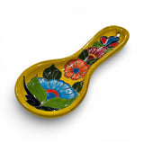 Yellow Floral Spoon Rest