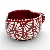 Ruby Red Heart Shaped Talavera Mug