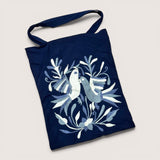 Embroidered Paloma Tote Bag