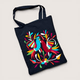 Embroidered Paloma Tote Bag