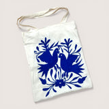 Embroidered Paloma Tote Bag