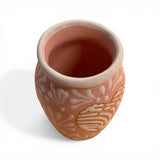 Pink Heart Concha Cantarito