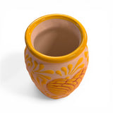 Yellow Heart Concha Cantarito