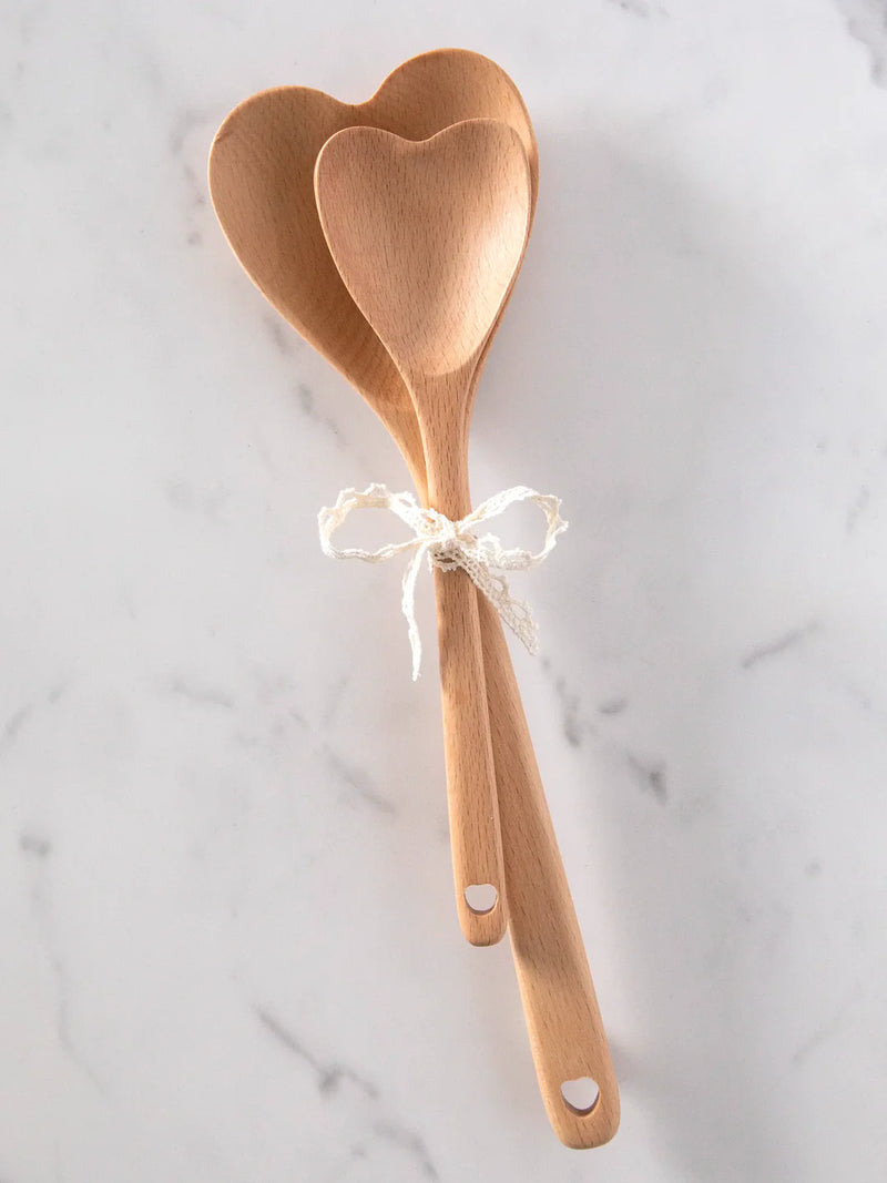 Wooden Spoons, Set of 2