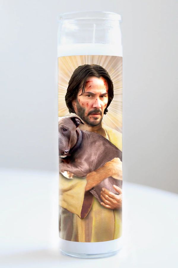 John Wick Candle (Pitbull)