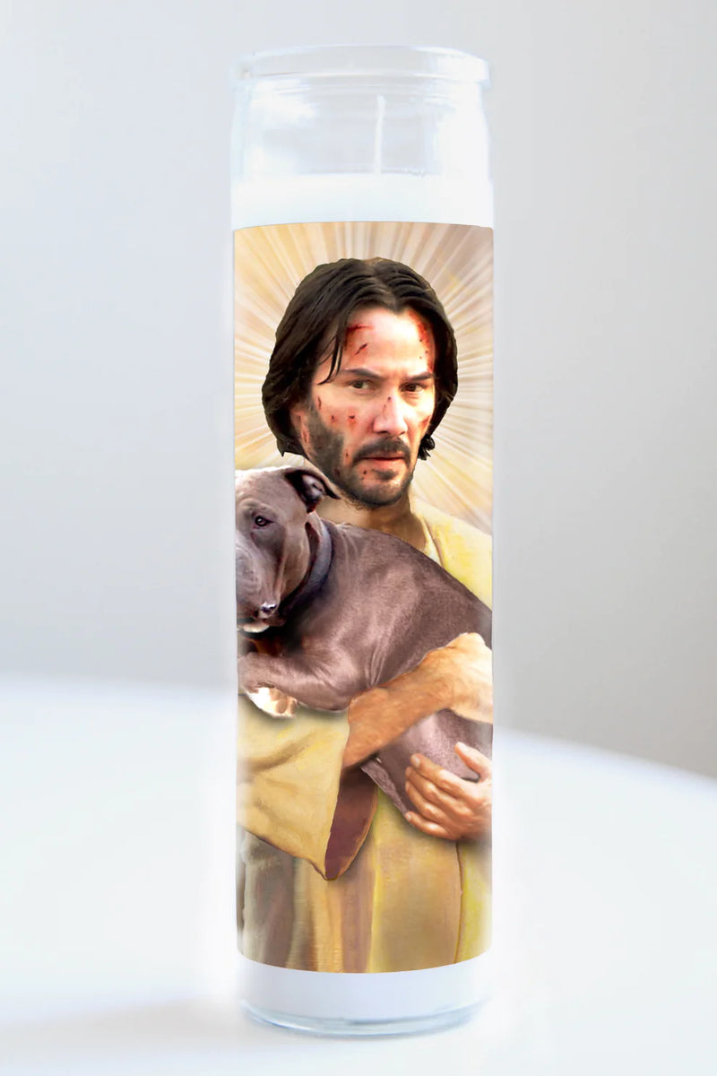 John Wick Candle (Pitbull)