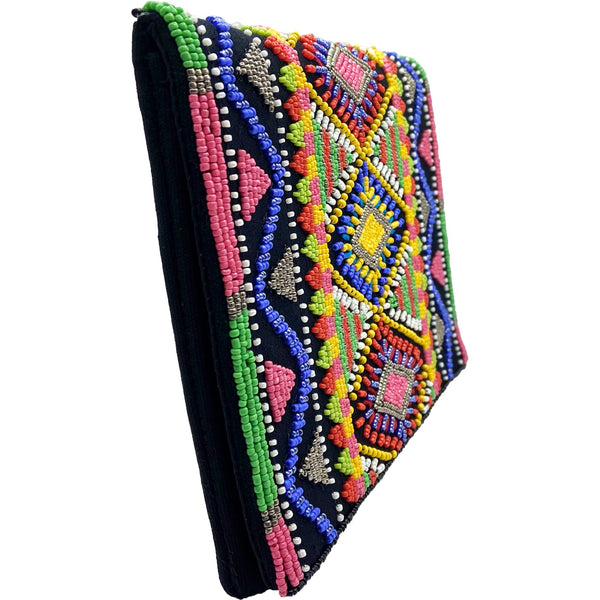 Tropical Fun Beaded Clutch