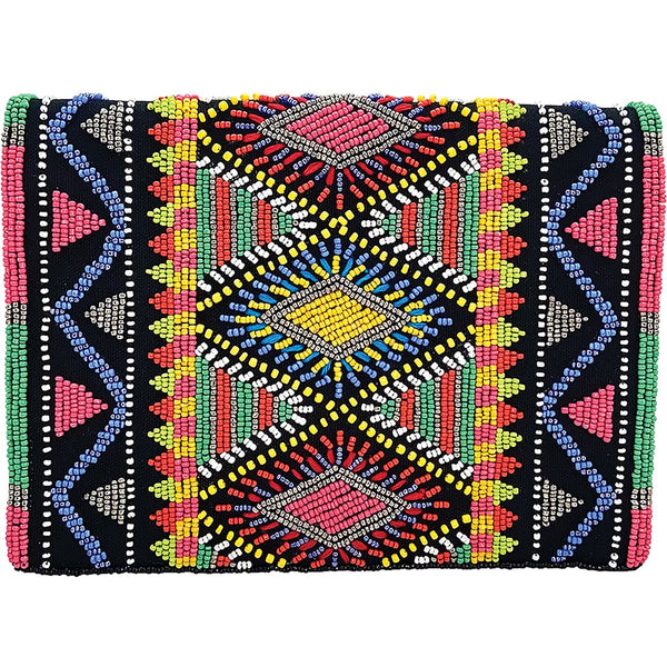 Tropical Fun Beaded Clutch