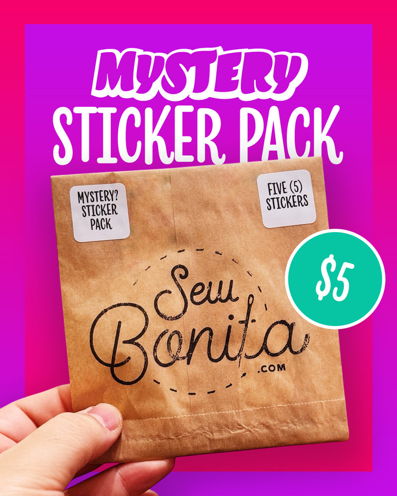 Mystery Sticker Pack (5 in each bag)