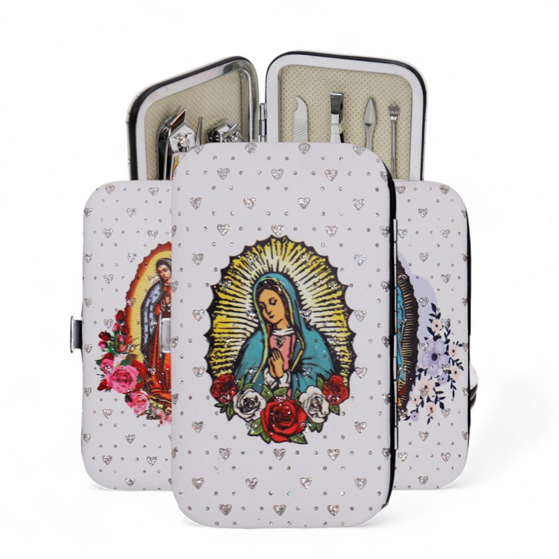 Virgin Mary Guadalupe Nail Care Case/Kit