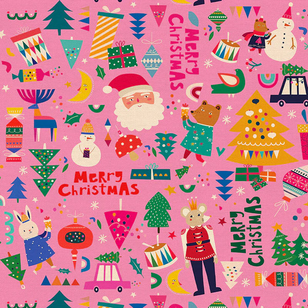 Pink Modern Holiday - FQ
