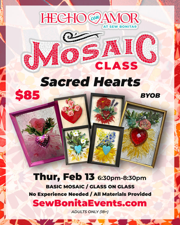 Feb 13, 2025 / Sacred Heart Mosaic Class