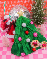 Holly Jolly Christmas Tree Hat (Green)