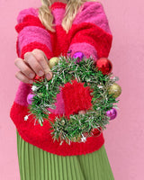 Christmas Wreath Novelty Headband (Green)