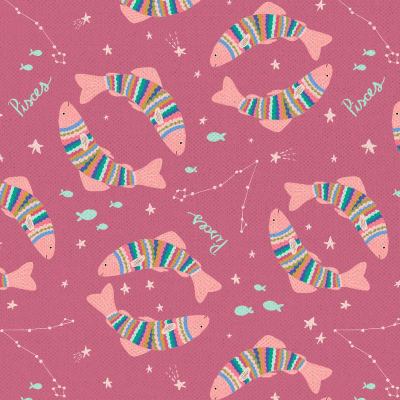 F2428 - Astrology Pisces Zodiac Sign
