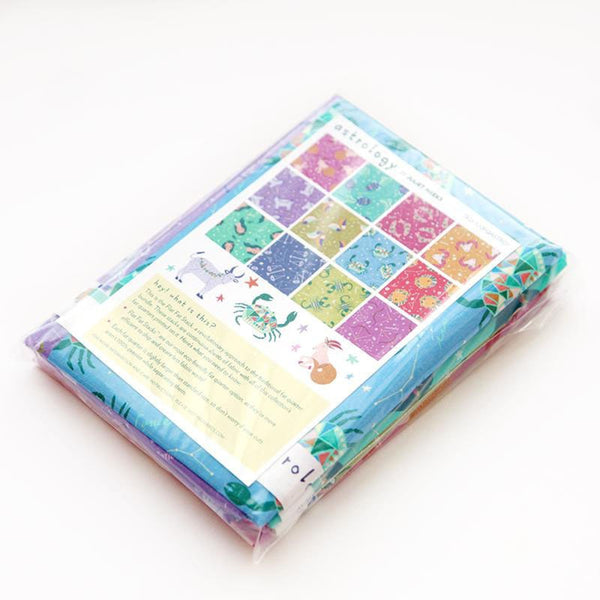 Astrology Zodiac Signs (Dark) Flat Fat Stack