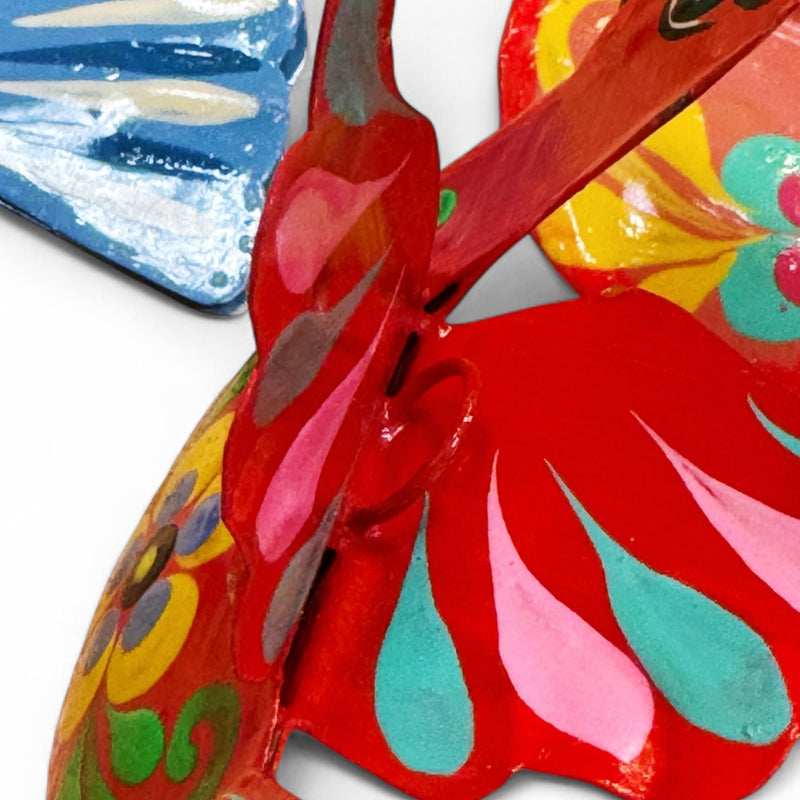 Tin Doves (ready to hang)