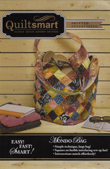 Mondo Bag Pattern - Printed Fusible Interfacing Tote Bag Pattern