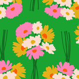 F3304 - Sparkle Mart - Vintage Florals - Verdant