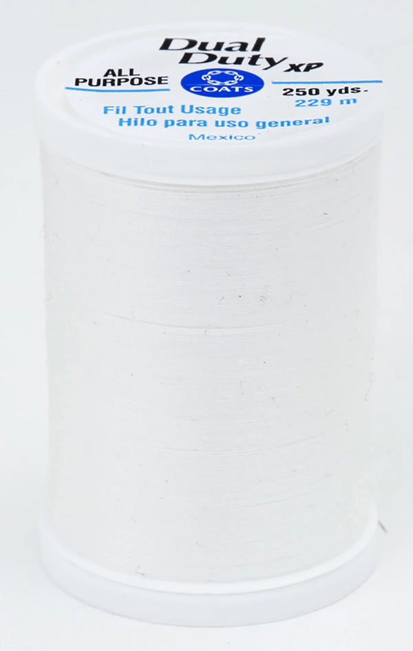 Winter White- Dual Duty XP Polyester Thread 250yds
