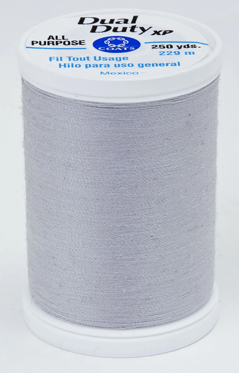 Dark Silver- Dual Duty XP Polyester Thread 250yds