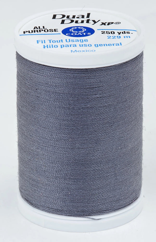 Slate- Dual Duty XP Polyester Thread 250yds