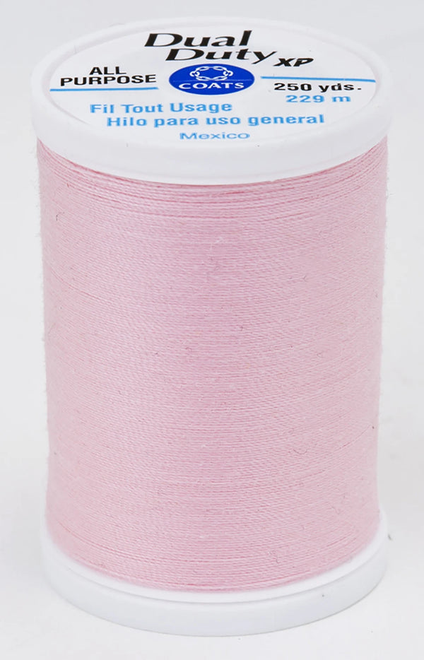 Pink- Dual Duty XP Polyester Thread 250yds