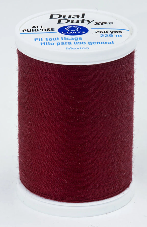 Barberry Red- Dual Duty XP Polyester Thread 250yds