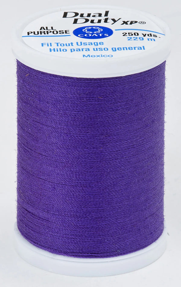 Deep Violet- Dual Duty XP Polyester Thread 250yds
