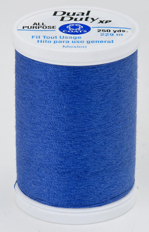 Monaco Blue- Dual Duty XP Polyester Thread 250yds