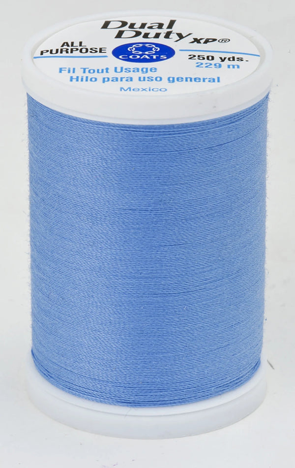 Medium Blue- Dual Duty XP Polyester Thread 250yds